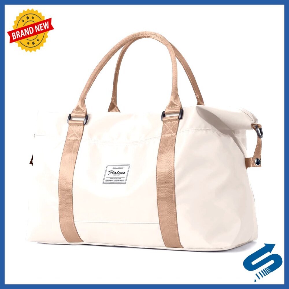 Waterproof Travel Duffel Bag with Wet Pocket, Gym Sport Tote for Weekend